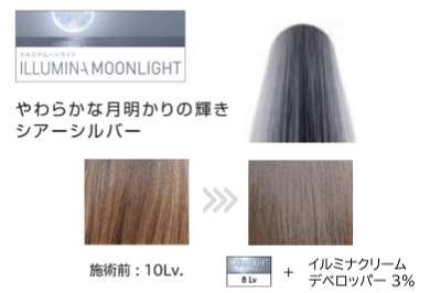 ウエラ　WELLA　イルミナカラー　新色　2024　やわらかな月明かりの輝き　シアーシルバー